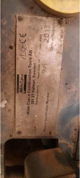 Atlas-Copco Rüttelplatte LJ500 - Vibroplatta: bild 2 Atlas-Copco Rüttelplatte LJ500 - Vibroplatta: bild 2