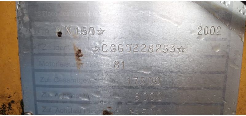 Case WX150 - Grävmaskin på däck: bild 5 Case WX150 - Grävmaskin på däck: bild 5