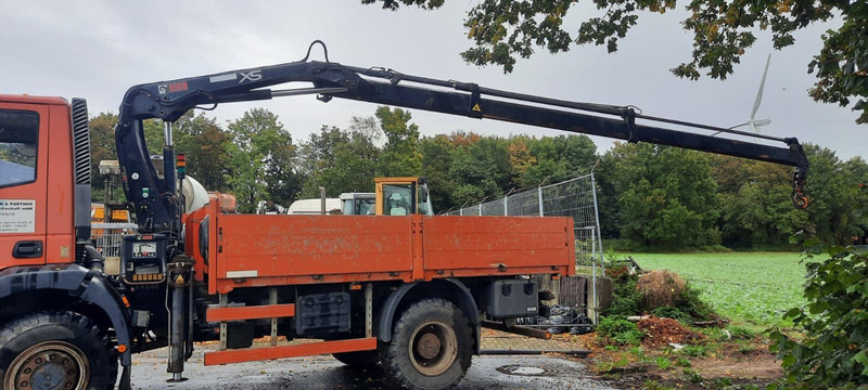 Iveco ML110-220 4x4 mit Kran+Funk - Flakbil, Kranbil: bild 2 Iveco ML110-220 4x4 mit Kran+Funk - Flakbil, Kranbil: bild 2