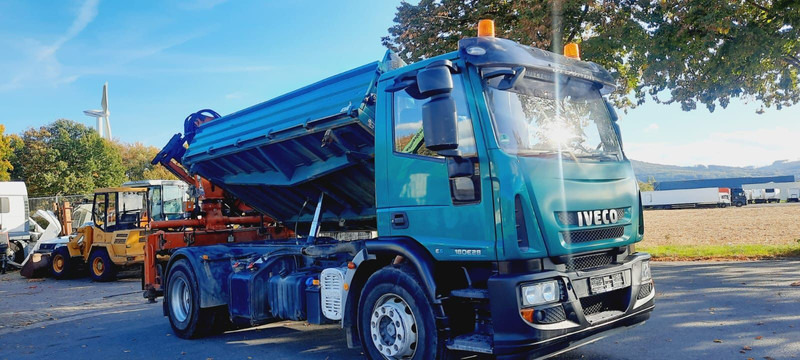 Iveco ML180E28K 4x2 mit Kran/Funk/Greifer - Tippbil lastbil, Kranbil: bild 4 Iveco ML180E28K 4x2 mit Kran/Funk/Greifer - Tippbil lastbil, Kranbil: bild 4