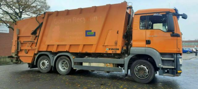 MAN 26.320 Müllwagen Faun Variopress - Sopbil: bild 5 MAN 26.320 Müllwagen Faun Variopress - Sopbil: bild 5