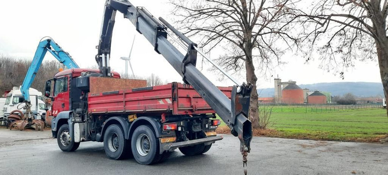 MAN 26.440TGS Kipper+Kran Meiller/Stahl - Tippbil lastbil, Kranbil: bild 2 MAN 26.440TGS Kipper+Kran Meiller/Stahl - Tippbil lastbil, Kranbil: bild 2