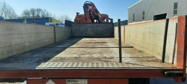 MAN ME18.284 mit Kran Not Aus Hiab 122B - Flakbil, Kranbil: bild 5 MAN ME18.284 mit Kran Not Aus Hiab 122B - Flakbil, Kranbil: bild 5