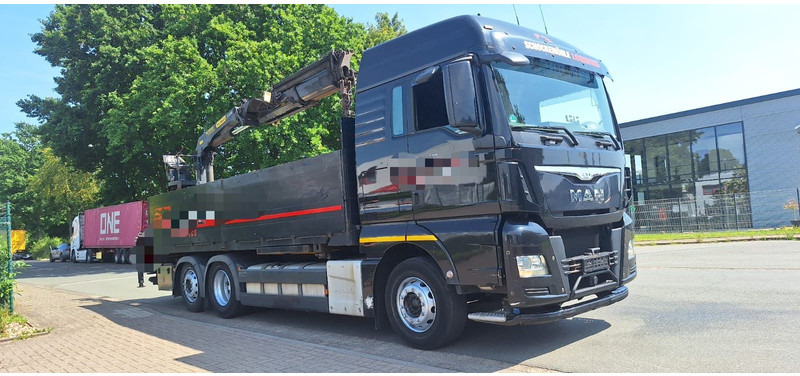 MAN TGX 26.440L 6x2 Pritsche mit Kran Palfinge - Flakbil, Kranbil: bild 4 MAN TGX 26.440L 6x2 Pritsche mit Kran Palfinge - Flakbil, Kranbil: bild 4