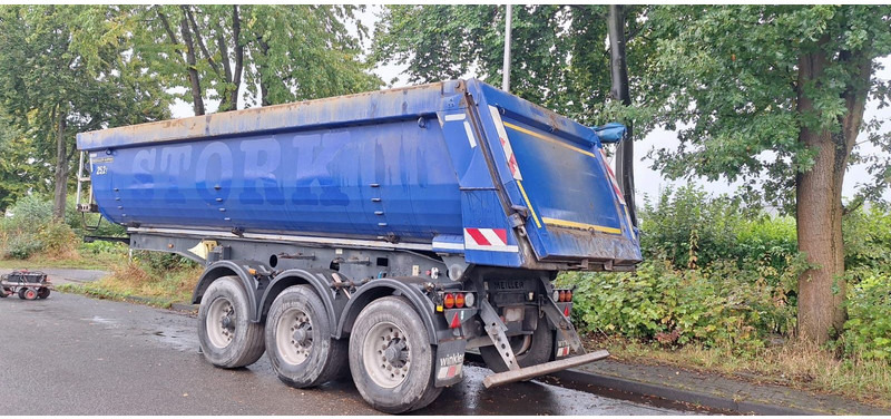 Meiller 27 kubik Kippmulde Stahlmulde - Tippbil semitrailer: bild 1 Meiller 27 kubik Kippmulde Stahlmulde - Tippbil semitrailer: bild 1