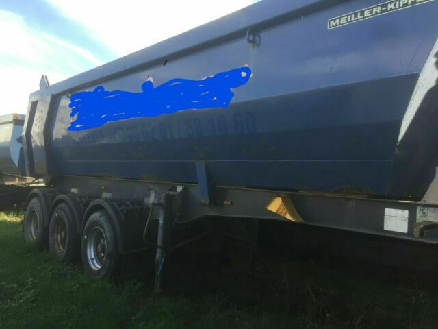 Meiller Kipper 26 Kubik - Tippbil semitrailer: bild 1 Meiller Kipper 26 Kubik - Tippbil semitrailer: bild 1