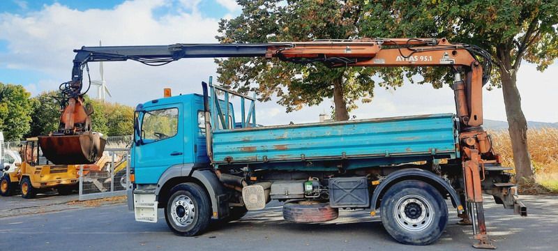 Mercedes-Benz 1828K 4x2 Kipper KRAN+Funk/Greifer - Tippbil lastbil, Kranbil: bild 3 Mercedes-Benz 1828K 4x2 Kipper KRAN+Funk/Greifer - Tippbil lastbil, Kranbil: bild 3