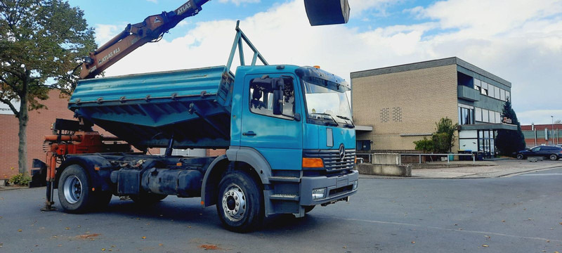 Mercedes-Benz 1828K 4x2 Kipper KRAN+Funk/Greifer - Tippbil lastbil, Kranbil: bild 2 Mercedes-Benz 1828K 4x2 Kipper KRAN+Funk/Greifer - Tippbil lastbil, Kranbil: bild 2