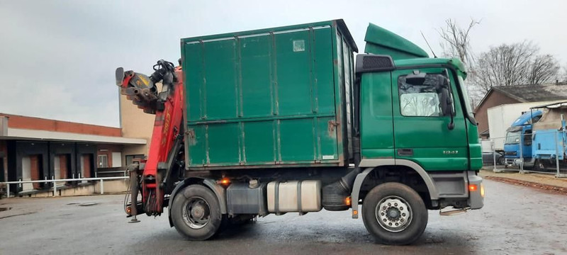 Mercedes-Benz 1841K 4x2 Actros Kipper mit Kran+Greifer - Tippbil lastbil, Kranbil: bild 4 Mercedes-Benz 1841K 4x2 Actros Kipper mit Kran+Greifer - Tippbil lastbil, Kranbil: bild 4