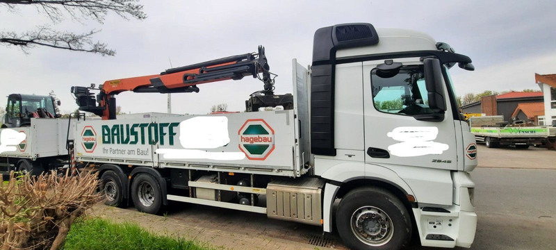 Mercedes-Benz 2545 Actros Pritsche Kran Palfinger PK21001 - Flakbil, Kranbil: bild 3 Mercedes-Benz 2545 Actros Pritsche Kran Palfinger PK21001 - Flakbil, Kranbil: bild 3