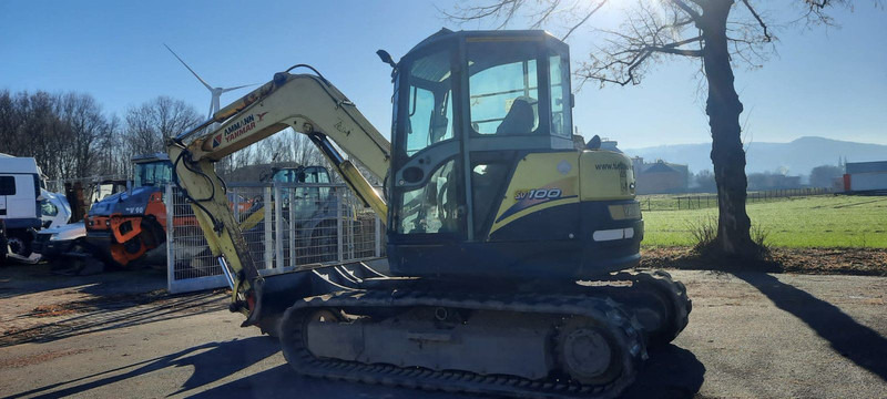 Yanmar SV 100 Bagger Deutsche Maschine 1-Hand - Minigrävmaskin: bild 4 Yanmar SV 100 Bagger Deutsche Maschine 1-Hand - Minigrävmaskin: bild 4