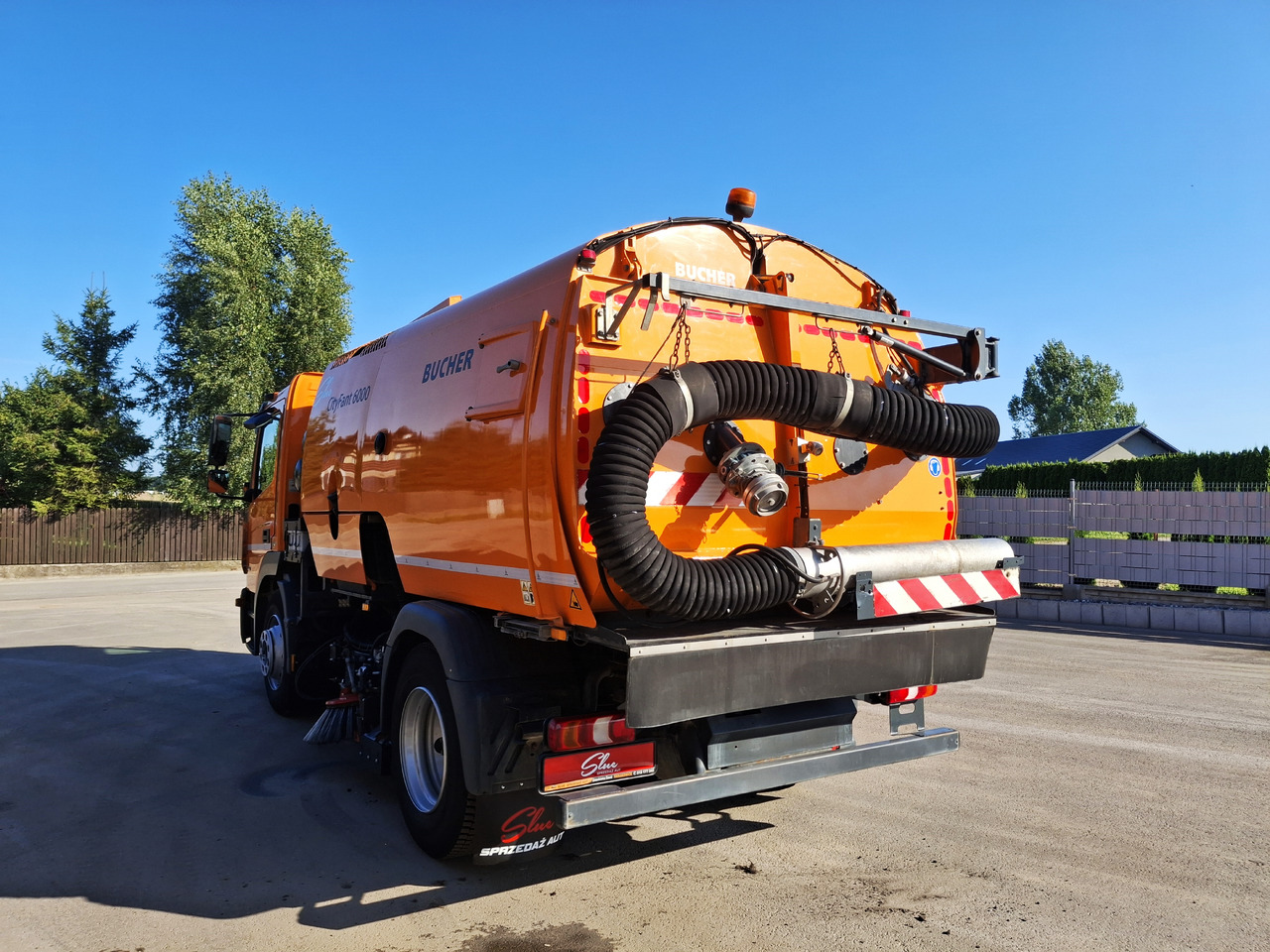 MERCEDES-BENZ Atego 1523 Zamiatarka Kehrmaschine BUCHER CityFant 6000 Euro 6 PM10 L/R Rura Do Liści - Sopmaskin: bild 3 MERCEDES-BENZ Atego 1523 Zamiatarka Kehrmaschine BUCHER CityFant 6000 Euro 6 PM10 L/R Rura Do Liści - Sopmaskin: bild 3