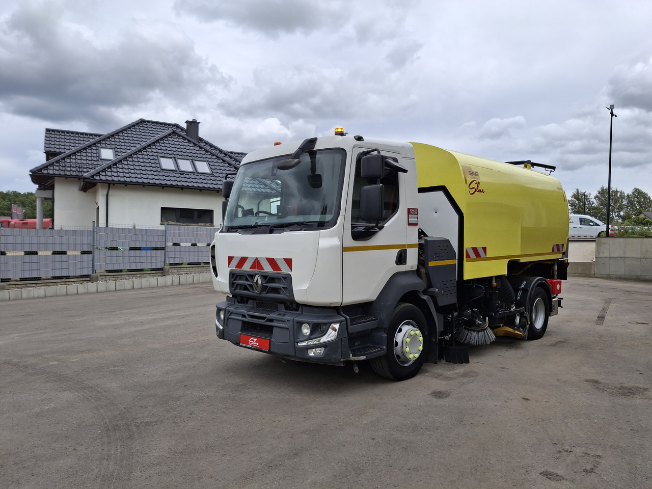 RENAULT D16 Zamiatarka Kehrmaschine SEMAT Zoeller FAUN Karcher Szczotki L/R Hydrostat Euro 6 PM10 Rura Do Liści - Sopmaskin: bild 3 RENAULT D16 Zamiatarka Kehrmaschine SEMAT Zoeller FAUN Karcher Szczotki L/R Hydrostat Euro 6 PM10 Rura Do Liści - Sopmaskin: bild 3