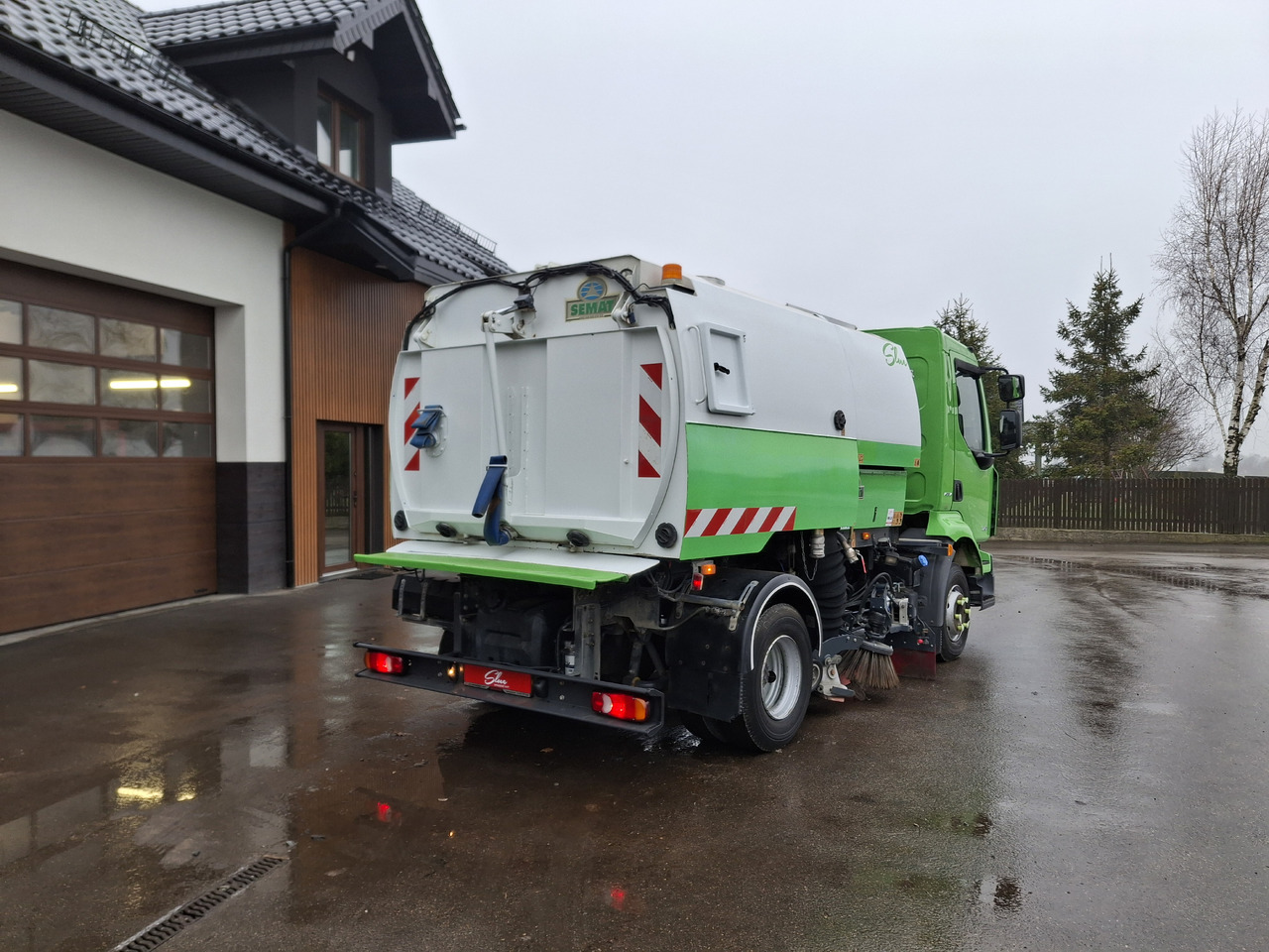 Renault Midlum 220 Zamiatarka Kehrmaschine 2 Motoren L/R EURO 5 Johnston SEMAT - Sopmaskin: bild 3 Renault Midlum 220 Zamiatarka Kehrmaschine 2 Motoren L/R EURO 5 Johnston SEMAT - Sopmaskin: bild 3