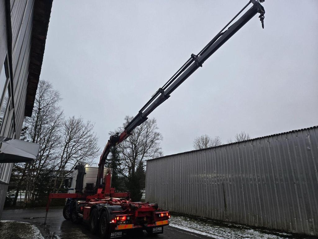 Volvo FM12 420 8X2 HMF 2220 K4 - Lastväxlare lastbil: bild 2 Volvo FM12 420 8X2 HMF 2220 K4 - Lastväxlare lastbil: bild 2