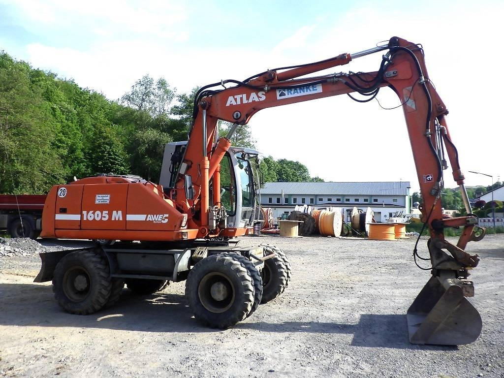 Atlas 1605 M  - Grävmaskin på däck: bild 3 Atlas 1605 M  - Grävmaskin på däck: bild 3
