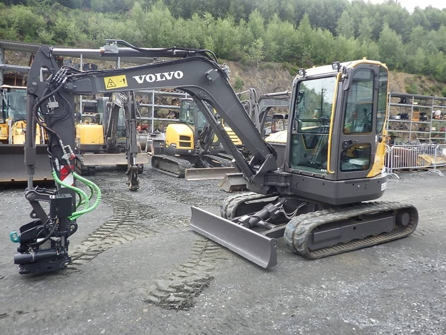 Volvo ECR 58 D mit Tiltrotator Steelwrist - Minigrävmaskin: bild 1 Volvo ECR 58 D mit Tiltrotator Steelwrist - Minigrävmaskin: bild 1