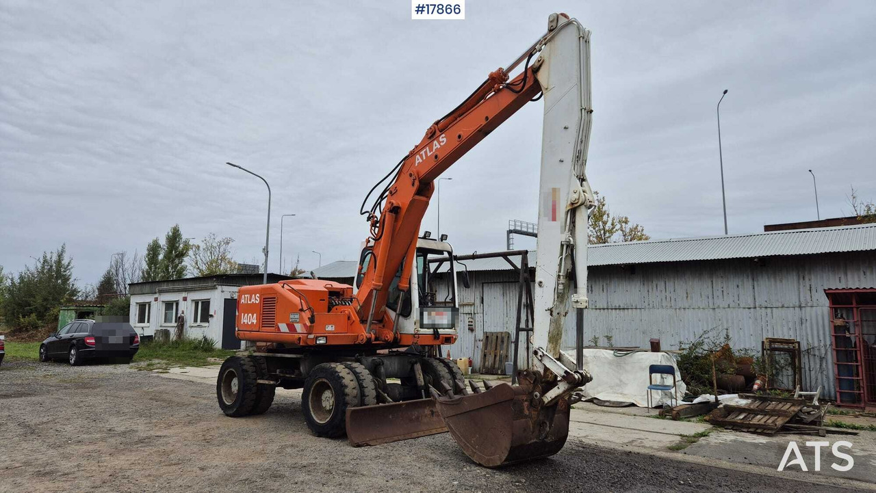 1995 Atlas 1404 - Grävmaskin på däck: bild 1 1995 Atlas 1404 - Grävmaskin på däck: bild 1