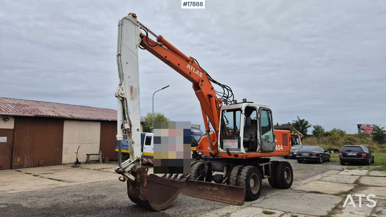 1995 Atlas 1404 - Grävmaskin på däck: bild 2 1995 Atlas 1404 - Grävmaskin på däck: bild 2