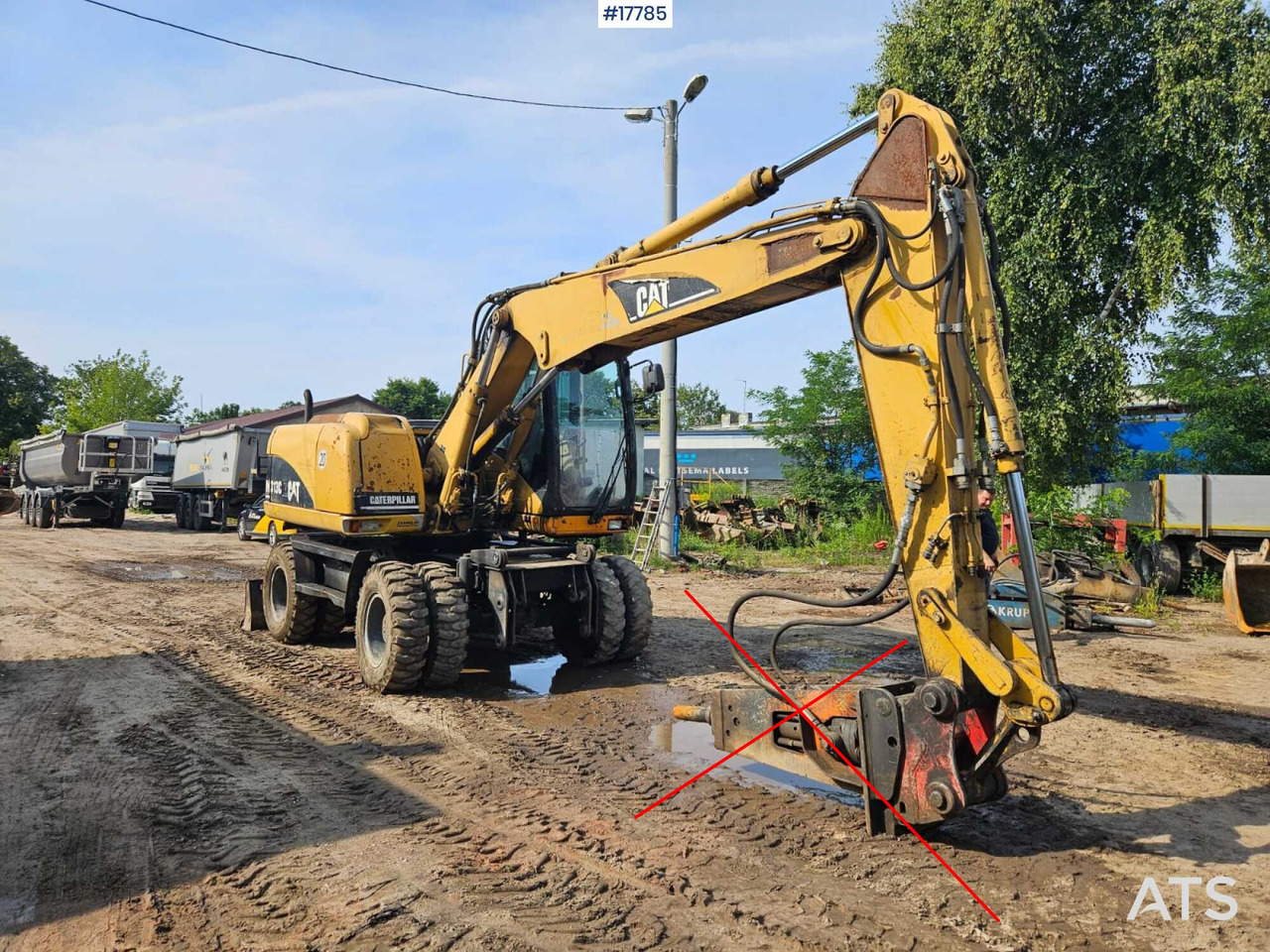 2005 CAT M313 C - Grävmaskin på däck: bild 2 2005 CAT M313 C - Grävmaskin på däck: bild 2