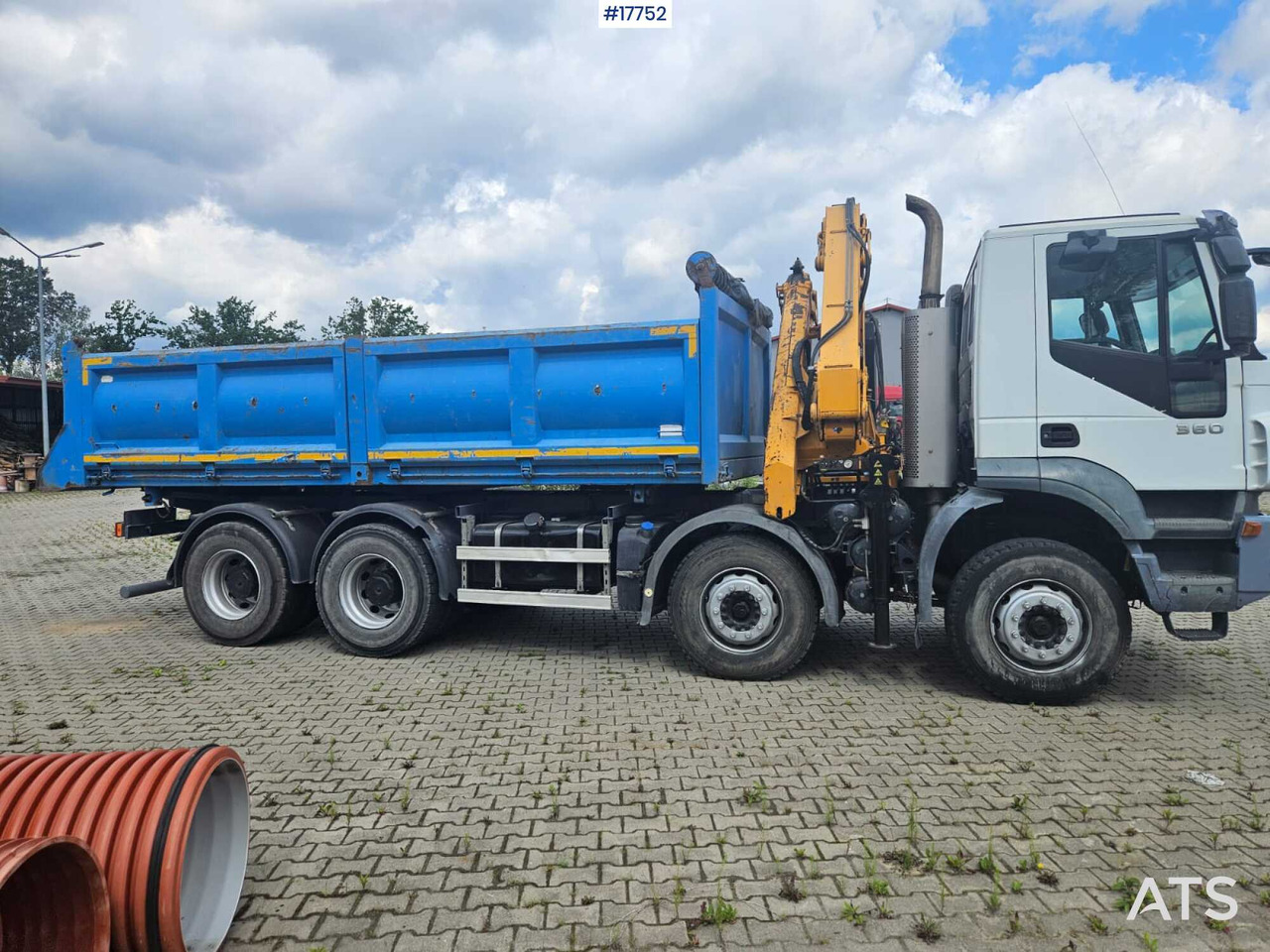 2007 Iveco Trakker +EFFER 210 3s - Kranbil, Tippbil lastbil: bild 2 2007 Iveco Trakker +EFFER 210 3s - Kranbil, Tippbil lastbil: bild 2