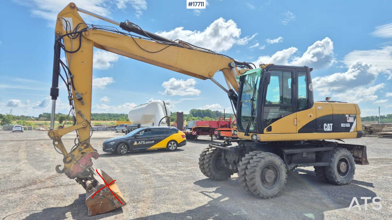 2008 CAT M316D - Grävmaskin på däck: bild 5 2008 CAT M316D - Grävmaskin på däck: bild 5