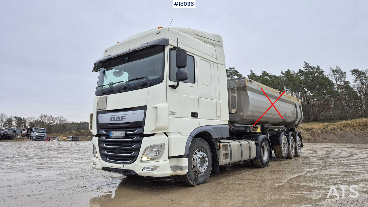 DAF XF 440 FT tractor unit (2017) Tipping hydraulics. - Dragbil: bild 2 DAF XF 440 FT tractor unit (2017) Tipping hydraulics. - Dragbil: bild 2