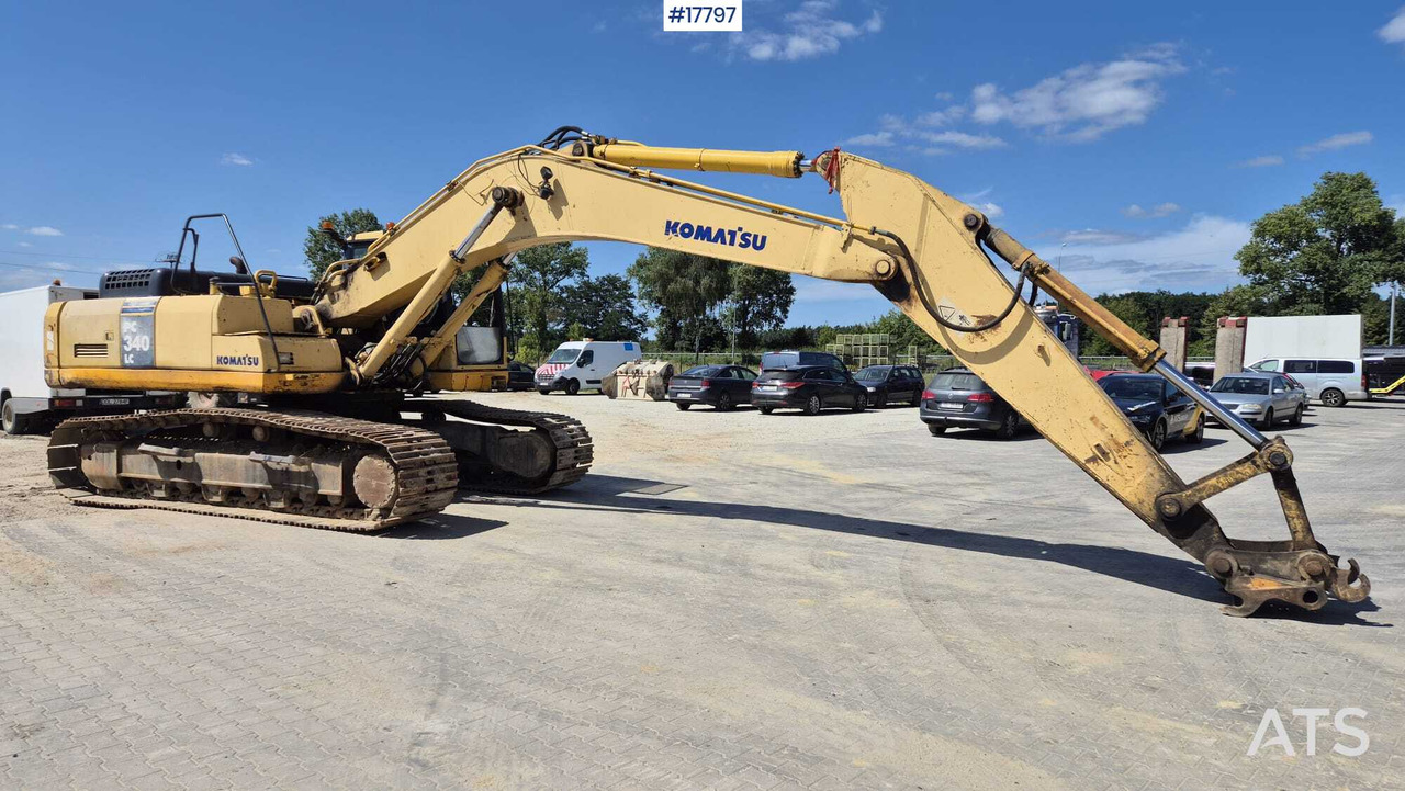 Koparka gąsienicowa KOMATSU PC 340 LC (2007) - Bandgrävare: bild 1 Koparka gąsienicowa KOMATSU PC 340 LC (2007) - Bandgrävare: bild 1