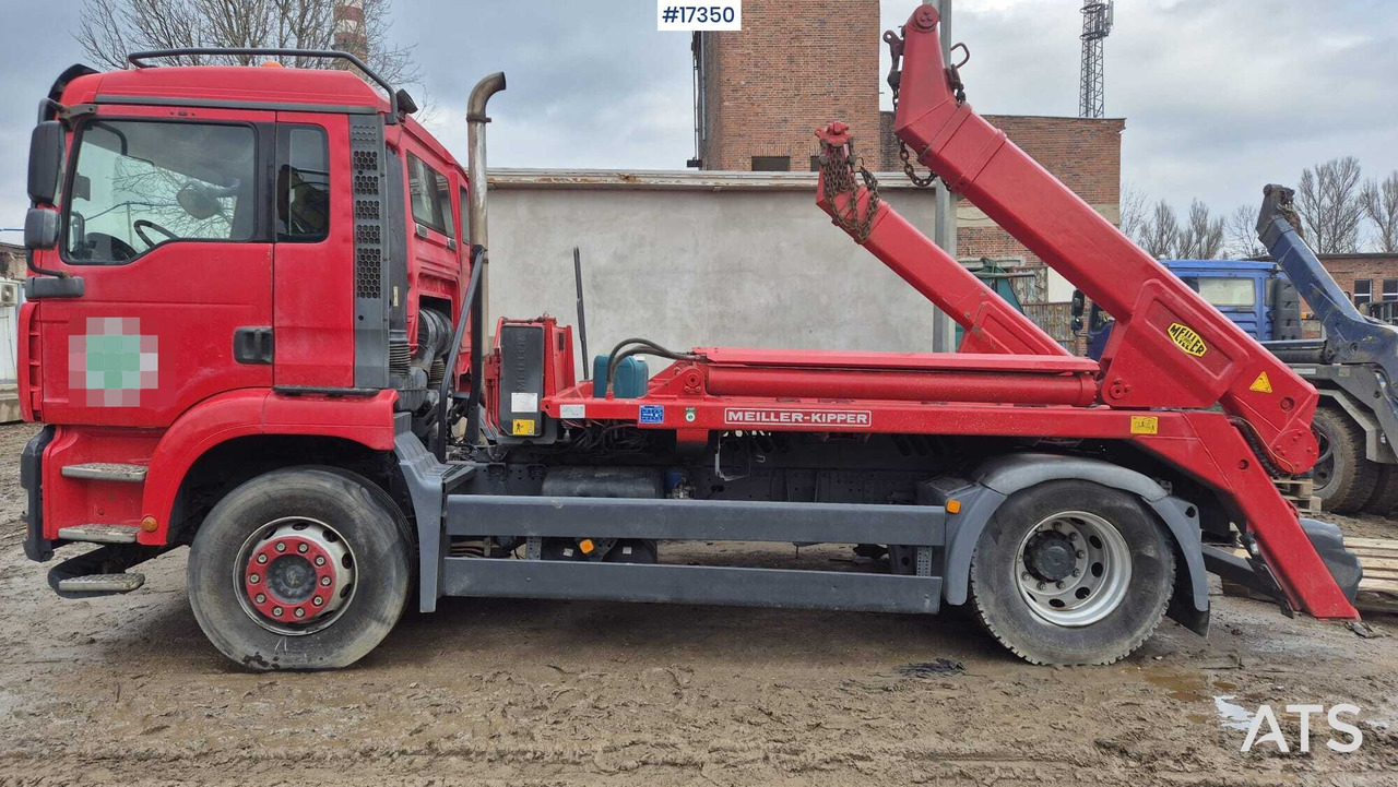 MAN TGA 18.430 (2006) MEILLER KIPPER (2007) skip loader - Liftdumper lastbil: bild 1 MAN TGA 18.430 (2006) MEILLER KIPPER (2007) skip loader - Liftdumper lastbil: bild 1