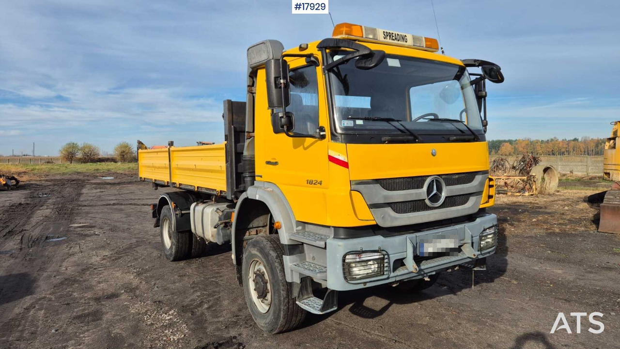 Mercedes-Benz 1824 4x4 dump truck (2005) - Tippbil lastbil: bild 1 Mercedes-Benz 1824 4x4 dump truck (2005) - Tippbil lastbil: bild 1
