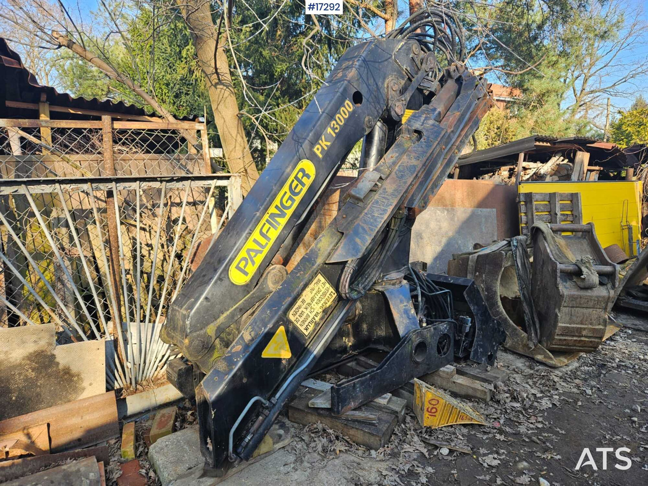 PALFINGER PK 13000 hydraulic crane (1997) - Lastbilskran: bild 3 PALFINGER PK 13000 hydraulic crane (1997) - Lastbilskran: bild 3