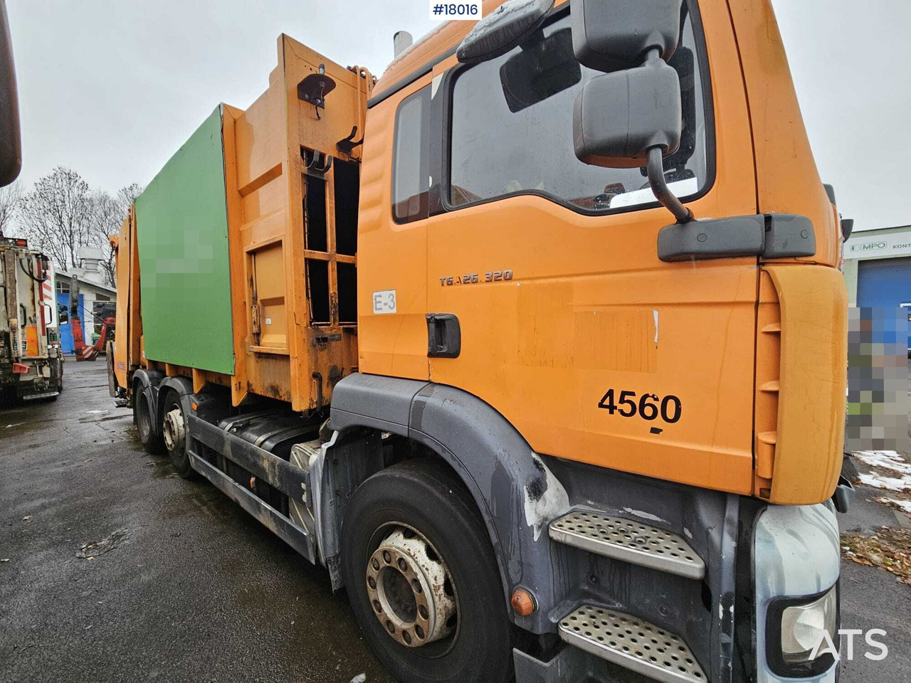 Truck MAN TGA 26.320 (2007) with EKOCEL MEDIUM XL garbage truck body. - Sopbil: bild 4 Truck MAN TGA 26.320 (2007) with EKOCEL MEDIUM XL garbage truck body. - Sopbil: bild 4
