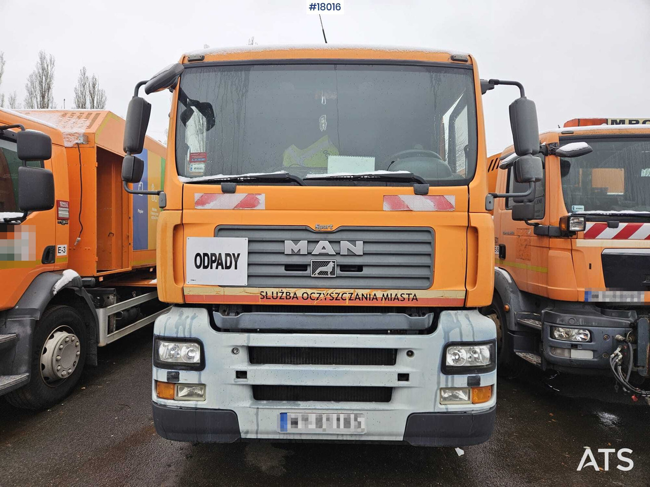 Truck MAN TGA 26.320 (2007) with EKOCEL MEDIUM XL garbage truck body. - Sopbil: bild 2 Truck MAN TGA 26.320 (2007) with EKOCEL MEDIUM XL garbage truck body. - Sopbil: bild 2