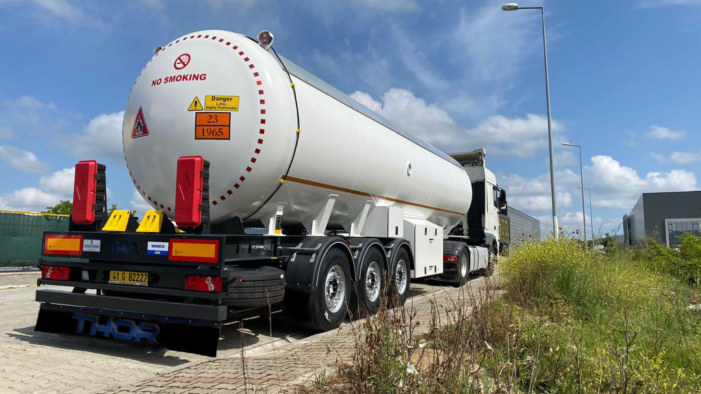 THOR THR-LPG-45-P - Tanktrailer: bild 2 THOR THR-LPG-45-P - Tanktrailer: bild 2
