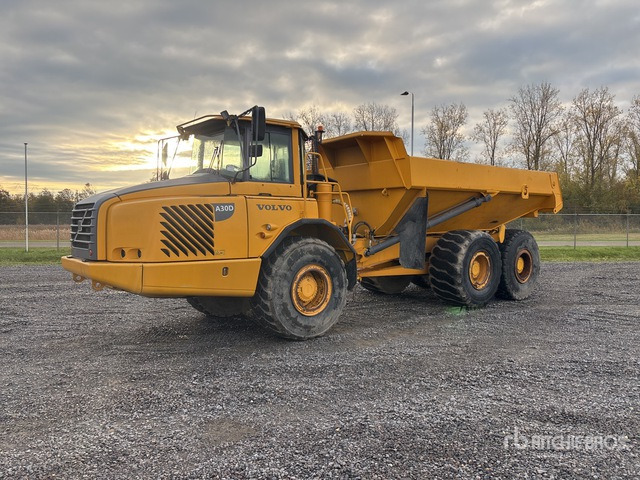 2007 Volvo A30D Articulated Dump Truck - Ramstyrd dumper: bild 1 2007 Volvo A30D Articulated Dump Truck - Ramstyrd dumper: bild 1