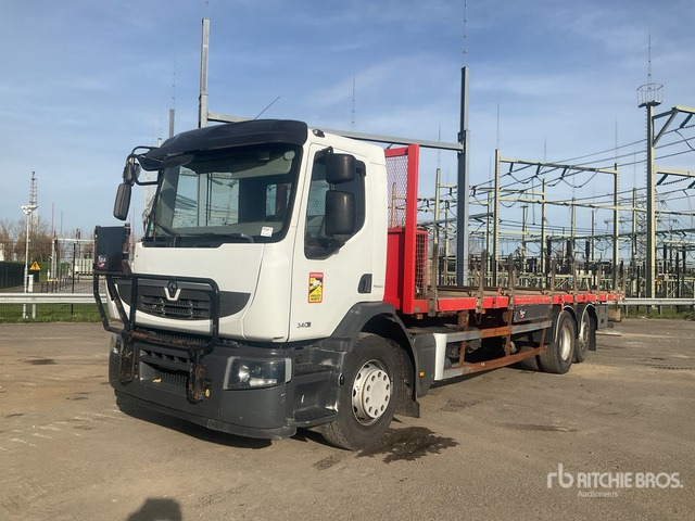 2012 Renault Premium 340 6x2 Flatbed Truck - Flakbil: bild 2 2012 Renault Premium 340 6x2 Flatbed Truck - Flakbil: bild 2