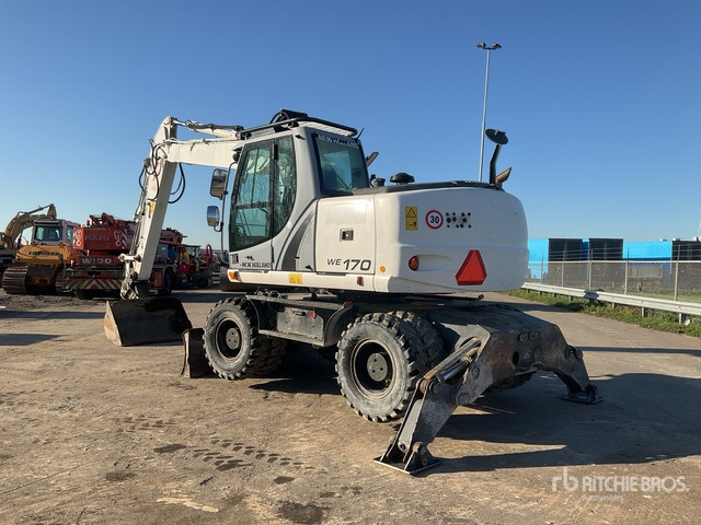 2013 New Holland WE170C Wheel Excavator - Grävmaskin på däck: bild 4 2013 New Holland WE170C Wheel Excavator - Grävmaskin på däck: bild 4