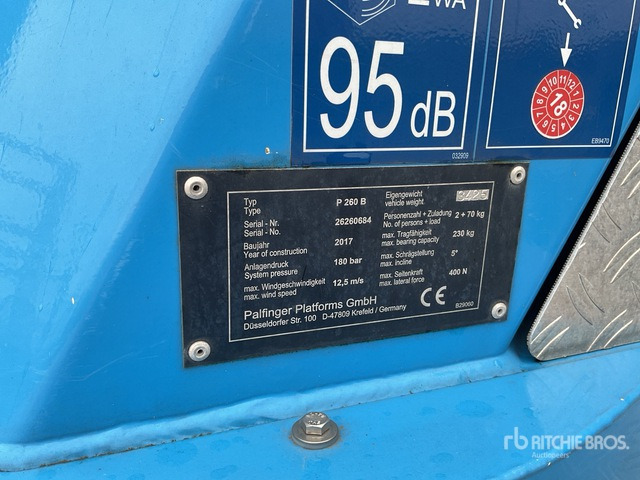 2017 Mercedes-Benz 2017 Palfinger P260B 230 kg Str ... Boom Truck - Billift: bild 5 2017 Mercedes-Benz 2017 Palfinger P260B 230 kg Str ... Boom Truck - Billift: bild 5
