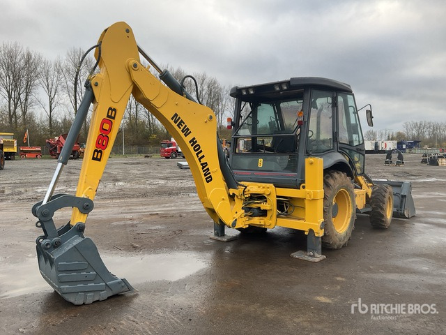 2017 New Holland B80B-SS 4x4 Backhoe Loader - Grävlastare: bild 3 2017 New Holland B80B-SS 4x4 Backhoe Loader - Grävlastare: bild 3