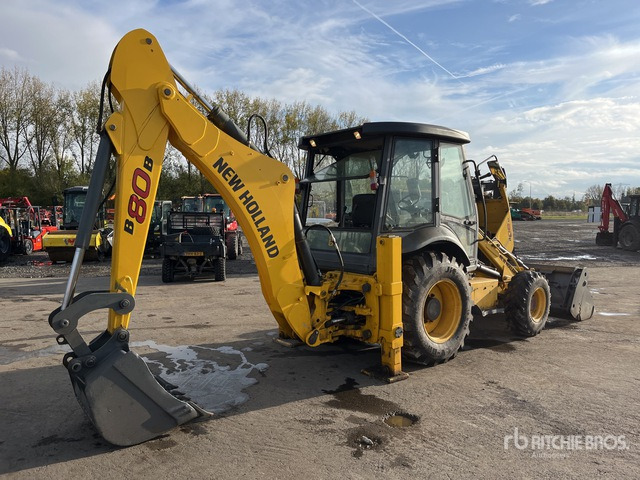 2017 New Holland B80B-SS 4x4 Backhoe Loader - Grävlastare: bild 4 2017 New Holland B80B-SS 4x4 Backhoe Loader - Grävlastare: bild 4