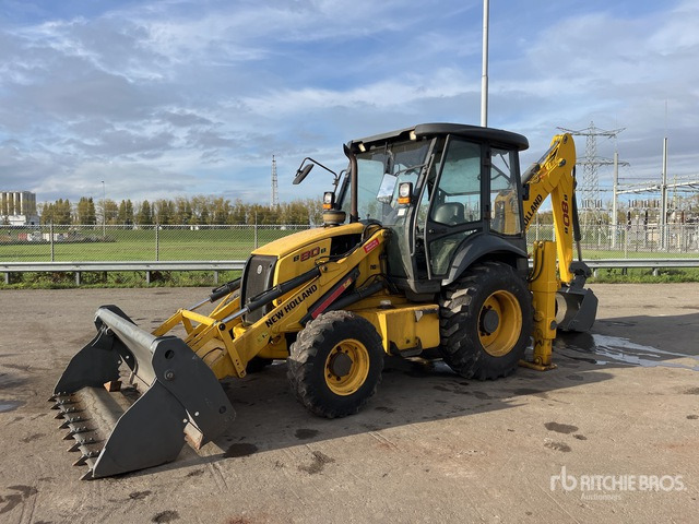 2017 New Holland B80B-SS 4x4 Backhoe Loader - Grävlastare: bild 1 2017 New Holland B80B-SS 4x4 Backhoe Loader - Grävlastare: bild 1