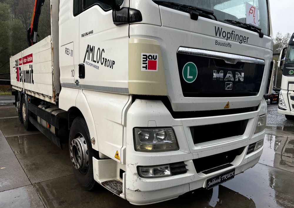 Flakbil, Kranbil MAN TGX 26.440 // 2009 // Palfinger PK 12001EH Radio // Oś skrętna i podnoszona //: bild 10 Flakbil, Kranbil MAN TGX 26.440 // 2009 // Palfinger PK 12001EH Radio // Oś skrętna i podnoszona //: bild 10