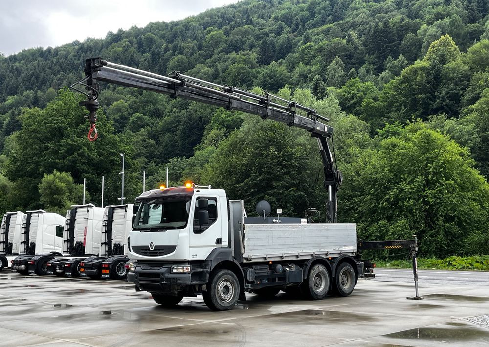 Renault Kerax 380 EEV // Skrzynia Burtowa // HIAB XS166 Hipro + Radio // Zwolnice // // - Flakbil, Kranbil: bild 2 Renault Kerax 380 EEV // Skrzynia Burtowa // HIAB XS166 Hipro + Radio // Zwolnice // // - Flakbil, Kranbil: bild 2