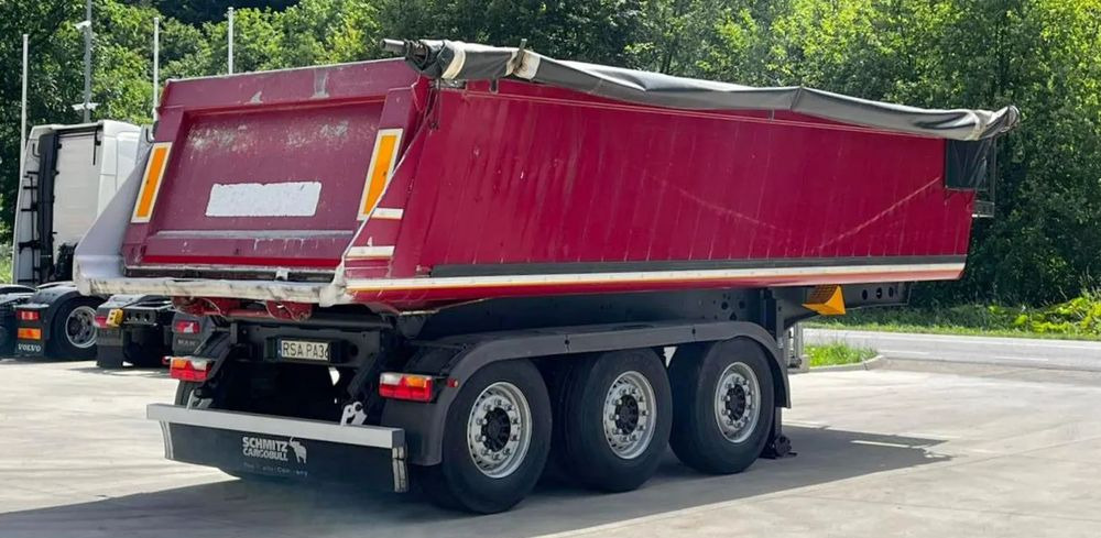 Schmitz Cargobull Wywrotka Aluminiowa 27m3 // Osie SAF // 2007 Rok // Klapa // - Tippbil semitrailer: bild 1 Schmitz Cargobull Wywrotka Aluminiowa 27m3 // Osie SAF // 2007 Rok // Klapa // - Tippbil semitrailer: bild 1
