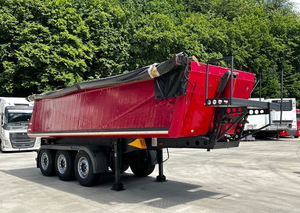 Schmitz Cargobull Wywrotka Aluminiowa 27m3 // Osie SAF // 2007 Rok // Klapa // - Tippbil semitrailer: bild 4 Schmitz Cargobull Wywrotka Aluminiowa 27m3 // Osie SAF // 2007 Rok // Klapa // - Tippbil semitrailer: bild 4