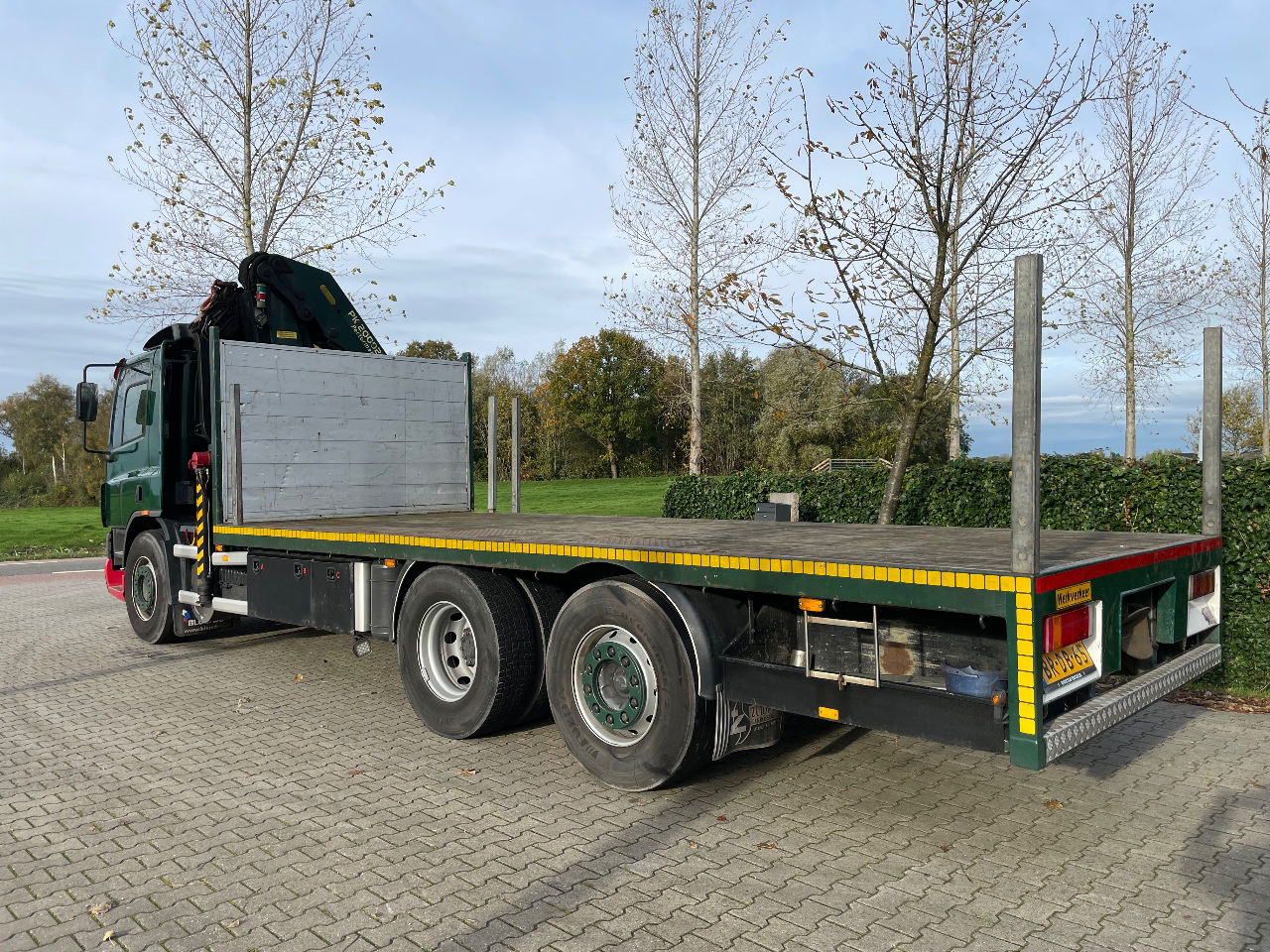 DAF CF 75.310 With Palfinger PK20002 crane - Flakbil, Kranbil: bild 4 DAF CF 75.310 With Palfinger PK20002 crane - Flakbil, Kranbil: bild 4