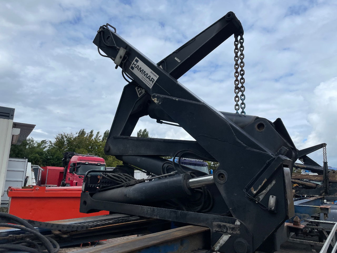 Hammar 151 HS side loader - Containerbil/ Växelflak semitrailer: bild 2 Hammar 151 HS side loader - Containerbil/ Växelflak semitrailer: bild 2