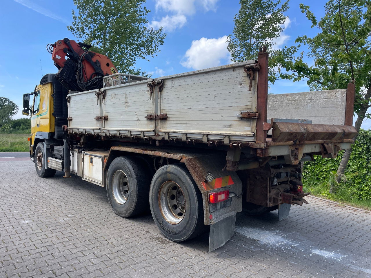 Volvo FM 12.380 .380 with Palfinger PK27000 with jib and tipper box  - Tippbil lastbil, Kranbil: bild 3 Volvo FM 12.380 .380 with Palfinger PK27000 with jib and tipper box  - Tippbil lastbil, Kranbil: bild 3