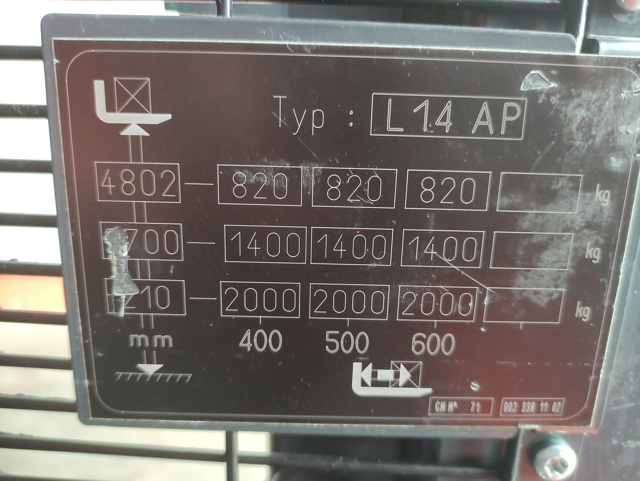 Leasa Linde L14 APi Linde L14 APi: bild 6 Leasa Linde L14 APi Linde L14 APi: bild 6