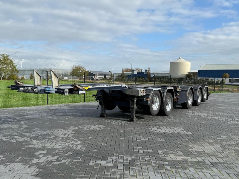 Broshuis 5AKCC BREKER, 5 ASSEN, ALCOA VELGEN, NIEUWE APK, TOP. - Containerbil/ Växelflak semitrailer: bild 1 Broshuis 5AKCC BREKER, 5 ASSEN, ALCOA VELGEN, NIEUWE APK, TOP. - Containerbil/ Växelflak semitrailer: bild 1